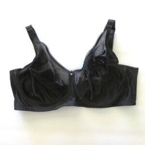 (#116) Wacoal 85121 Feather Embroidery Full Coverage Bra Size 38DD